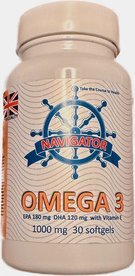 Navigator NAVIGATOR OMEGA 3 1.000 mg kwasy tłuszczowe DHA i EPA 30 kapsułek 2