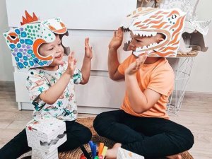 Monumi Maska Dino - PTERODAKTYL 3l+ MONUMI 2