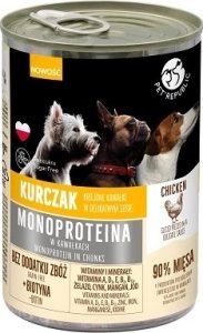 Pet Republic Pet Republic Monoproteinowa Karma Dla Psa Kurczak 400g 1