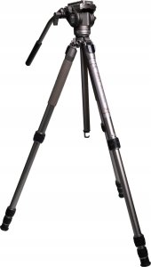 Statyw Sirui Pilot Series Alu Tripod GT04+GT5 Videohead Grey 2