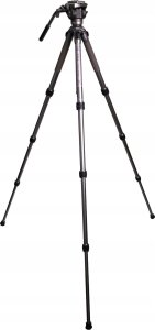 Statyw Sirui Pilot Series Alu Tripod GT04+GT5 Videohead Grey 3