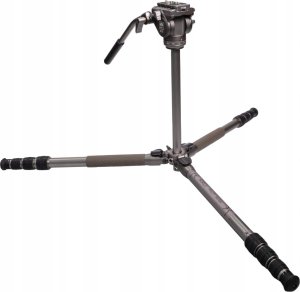 Statyw Sirui Pilot Series Alu Tripod GT04+GT5 Videohead Grey 5