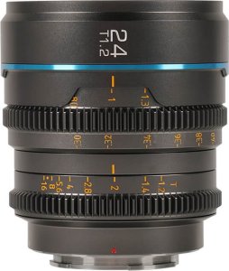 Obiektyw Sirui Sirui Cine Lens Nightwalker S35 24mm T1.2 X-Mount Metal Grey 1