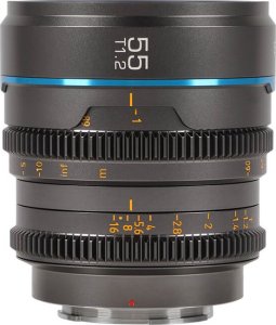 Obiektyw Sirui Sirui Cine Lens Nightwalker S35 55mm T1.2 E-Mount Metal Grey 1