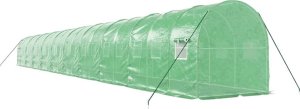vidaXL Szklarnia ze stalową ramą, zielona, 40 m 20x2x2 m 6
