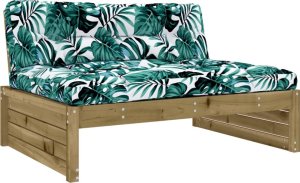 vidaXL 2-cz. zestaw mebli do ogrodu, z poduszkami, impregnowana sosna 4