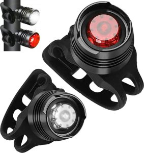 Latarka czołowa ATL ZD114 Lampka rowerowa przód tył 2 szt 2