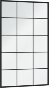 vidaXL Lustra ścienne, 4 szt., czarna rama, 100 x 60 cm, metal 3