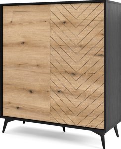 Ravio Wysoka komoda Diamond KD104 w stylu skandynawskim 1