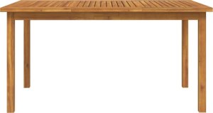 vidaXL 5-cz. zestaw mebli ogrodowych, lite drewno akacjowe 7