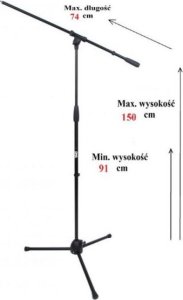 DNA DNA MIC1 statyw mikrofonowy estradowy 3
