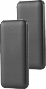 Powerbank V-TAC Power Bank 10000mAh SLIM TYPE C Czarny VT-3527 3