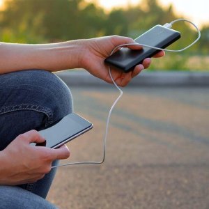 Powerbank V-TAC Power Bank 10000mAh SLIM TYPE C Czarny VT-3527 4