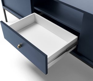 Ravio Szafka RTV Bari RTV154 w kolorze granatowym 8