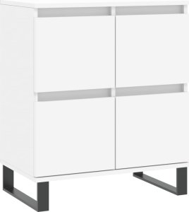 vidaXL Szafki, 3 szt., biały, materiał drewnopochodny 5