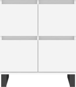 vidaXL Szafki, 3 szt., biały, materiał drewnopochodny 6