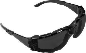 Neo Okulary ochronne z wkładką piankową, przyciemniane soczewki, klasa odpornosci FT 2