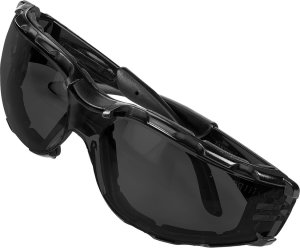 Neo Okulary ochronne z wkładką piankową, przyciemniane soczewki, klasa odpornosci FT 6