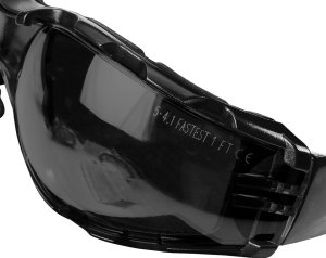 Neo Okulary ochronne z wkładką piankową, przyciemniane soczewki, klasa odpornosci FT 7