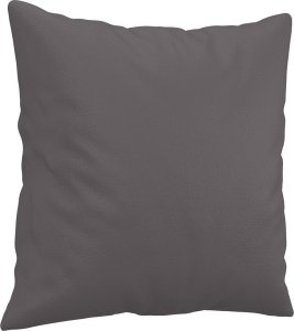 vidaXL 3-osobowa sofa z poduszkami, szara, 180 cm, sztuczna skóra 6