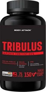 Body Attack BODY ATTACK Tribulus - 150vcaps. 1