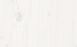 vidaXL Podwyższona donica ogrodowa, biała, 119,5x82,5x78 cm, sosna 8