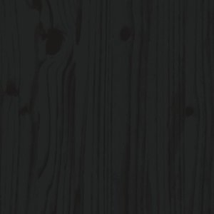 vidaXL Podwyższona donica ogrodowa, czarna, 119,5x82,5x78 cm, sosna 8