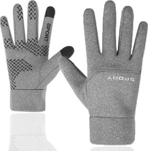 ATL BQ69A Rękawiczki sportowe szare 3