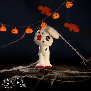 Soxo Maskotaka biały kot Gus Fink Numb x Bunny 2