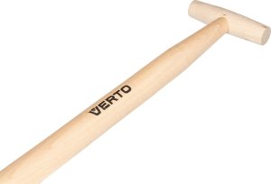Verto Szpadel prosty, drewniany trzonek, uchwyt "T", amerykanin 3