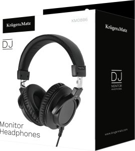 Słuchawki Kruger&Matz Słuchawki nauszne studyjne Kruger&amp;Matz, model DJ 8