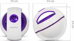 Heckermann Lampa Led Uv Na Komary Heckermann Zy-08 Asteroid 10