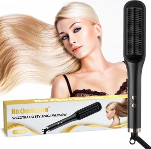 Prostownica Heckermann Prostownica Do Włosów Ceramiczna Ys668 Czarna 4
