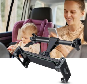 Heckermann Samochodowy Uchwyt Na Zagłówek Do Telefonu Lub Tabletu Heckermann 21A002 3