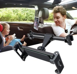 Heckermann Samochodowy Uchwyt Na Zagłówek Do Telefonu Lub Tabletu Heckermann 21A002 5
