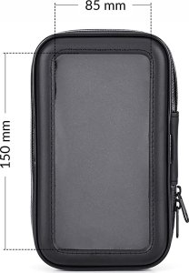 Heckermann Torba Na Telefon Do Motoru Roweru 5,5 Cala Heckermann Bk1 Small 7