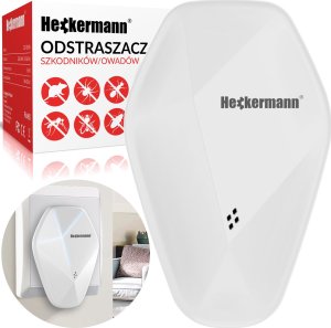 Heckermann Ultradźwiekowy Odstraszacz Insektów Heckermann Dc-9019A Biały 1
