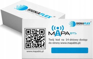 Antena RTV Heckermann Zestaw Antena Signaflex X-Cross 2X22Dbi 10M + Konektor Wybór + Mapa Bts 13