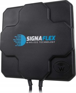 Antena RTV Heckermann Zestaw Antena Signaflex X-Cross 2X22Dbi 10M + Konektor Wybór + Mapa Bts 2