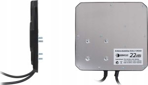 Antena RTV Heckermann Zestaw Antena Signaflex X-Cross 2X22Dbi 10M + Konektor Wybór + Mapa Bts 6