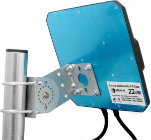 Antena RTV Heckermann Zestaw Antena Signaflex X-Cross 2X22Dbi 10M + Konektor Wybór + Mapa Bts 7