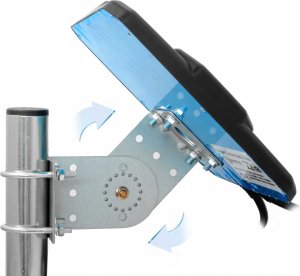 Antena RTV Heckermann Zestaw Antena Signaflex X-Cross 2X22Dbi 10M + Konektor Wybór + Mapa Bts 8