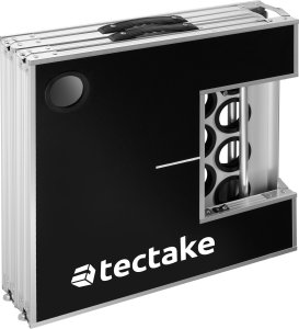 Tectake Stół do ping ponga Beer Ball Blitz z regulowaną wysokością składany - czarny 6