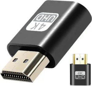 Adapter USB ATL AK53E Adapter hdmi emulator monitora      black 1