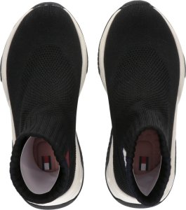 Tommy Hilfiger damskie buty SOCK SNEAKER BLACK T3A9-33007-0702999-999 35 5