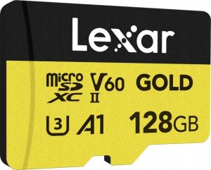 Karta Lexar Professional Gold SD 128 GB UHS-II/U3 A1 V60 (LMSGOLD128G-BNNNG) 3