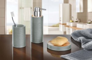 Kleine Wolke Kyoto Kubek łazienkowy szary 2