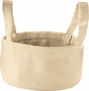 Kleine Wolke Godona EcoLiving* Koszyk łazienkowy beż 100 % bawełna 2