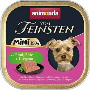 Animonda Animonda vom Feinsten Karma Dla Psa Mini Wół Kaczka 100g 1