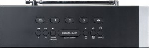 Radiobudzik Lenco LENCO CR-640BK DAB+/FM Stereo radio budzik z BT i 2x4W RMS 4